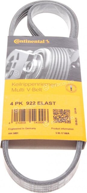 Continental 4PK922 ELAST