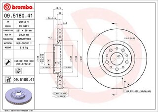 Brembo 09.5180.41