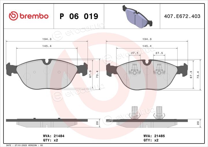 Brembo P 06 019