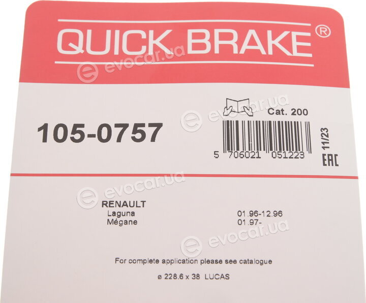 Kawe / Quick Brake 105-0757