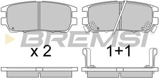 Bremsi BP2574