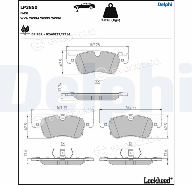 Delphi LP3850