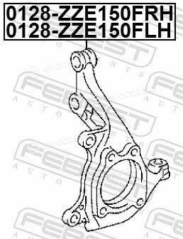 Febest 0128-ZZE150FRH