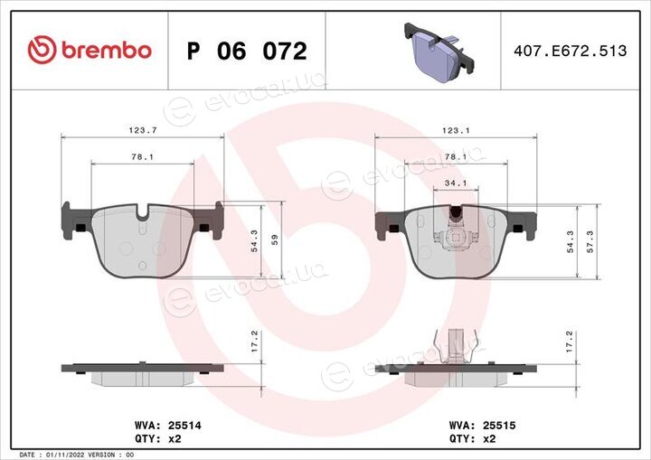 Brembo P 06 072