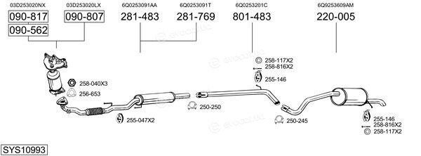 Bosal SYS10993