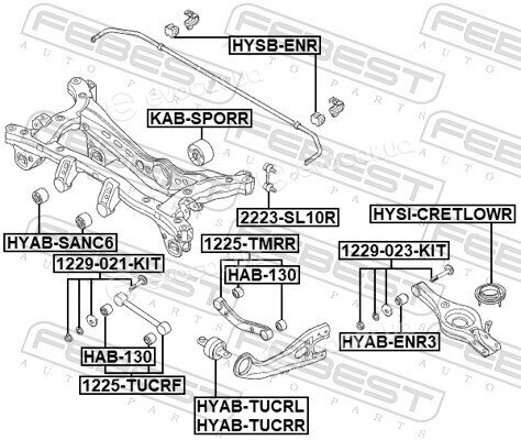 Febest 1225-TMRR