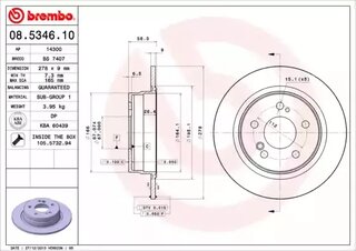 Brembo 08.5346.10