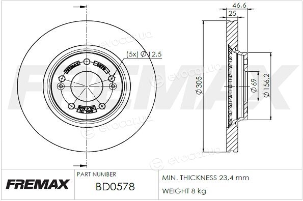 Fremax BD-0578