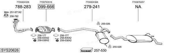 Bosal SYS20626