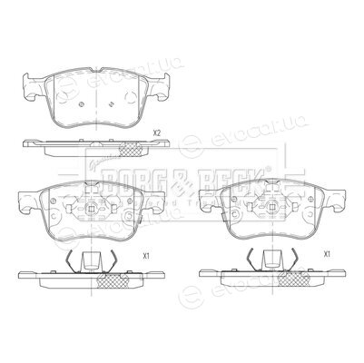 Borg & Beck BBP2844