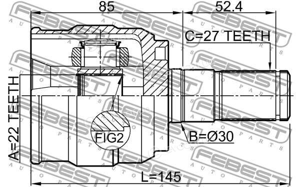 Febest 1211-I30ATLH