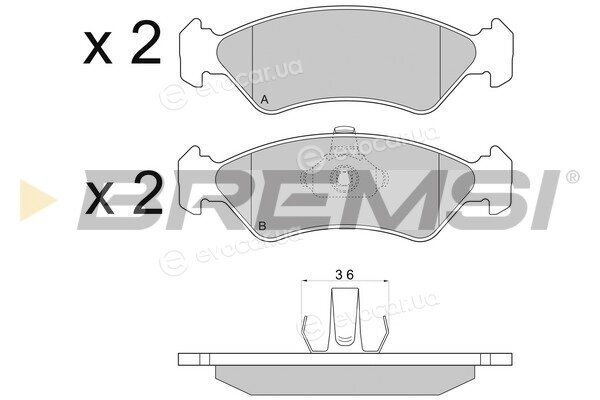 Bremsi BP2671