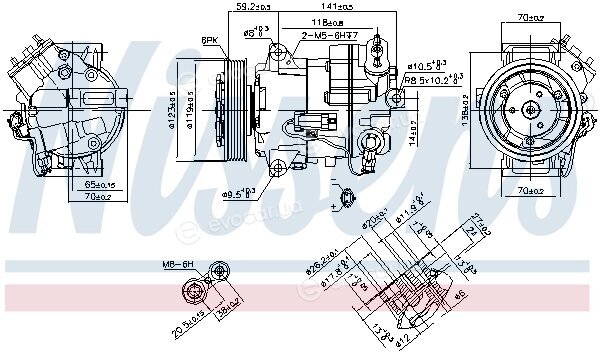 Nissens 890264