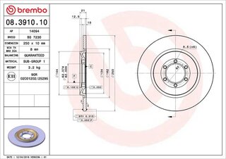 Brembo 08.3910.10