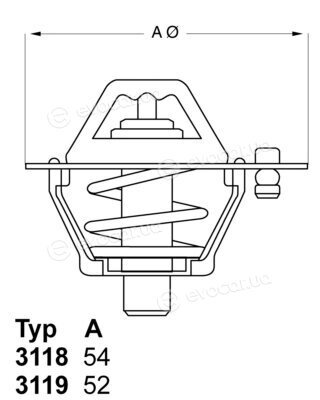 Wahler / BorgWarner 3119.82D3