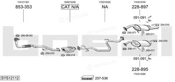 Bosal SYS12112