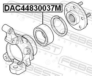 Febest DAC44830037M