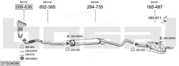 Bosal SYS04096