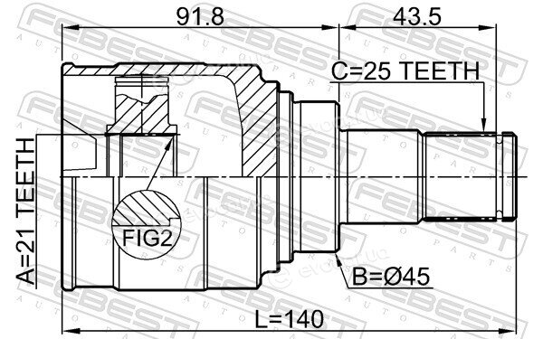 Febest 6511-001