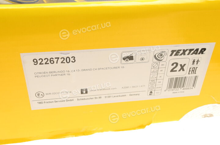 Textar 92267203
