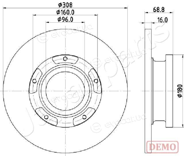 Japanparts DP-0312C