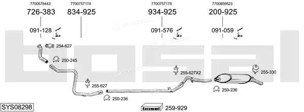 Bosal SYS08298