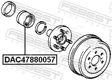 Febest DAC47880057