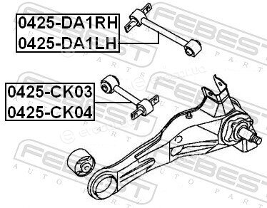 Febest 0425-DA1LH