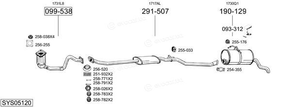 Bosal SYS05120