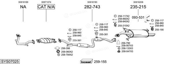 Bosal SYS07025