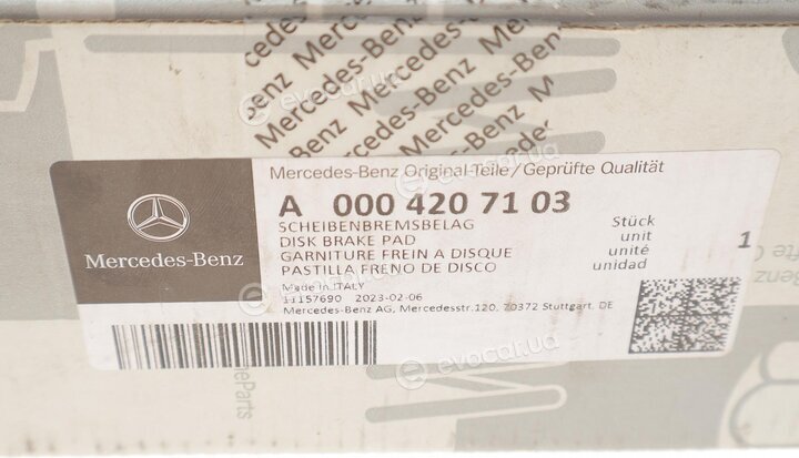 Mercedes-Benz A0004207103