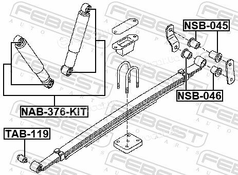 Febest NAB-376-KIT
