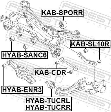 Febest HYAB-TUCRL