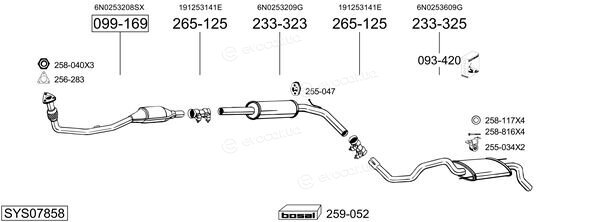 Bosal SYS07858