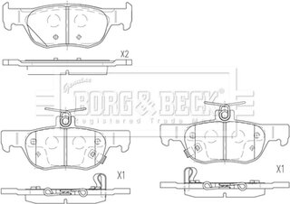 Borg & Beck BBP2897
