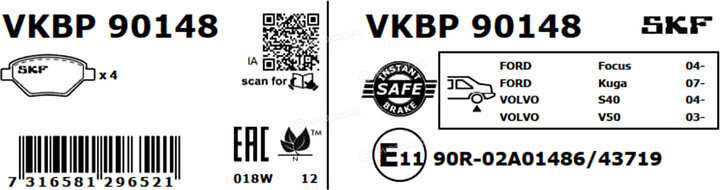 SKF VKBP 90148