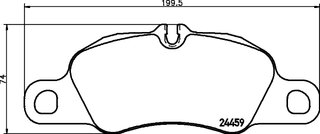 Hella Pagid 8DB 355 013-801