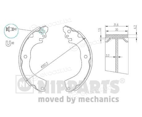 Nipparts N3505049