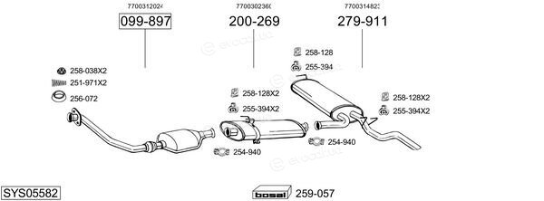 Bosal SYS05582