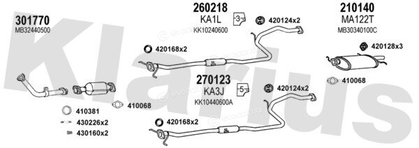 Klarius 500001E