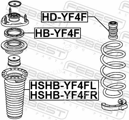 Febest HD-YF4F