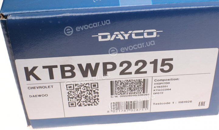 Dayco KTBWP2215