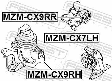 Febest MZM-CX9RH