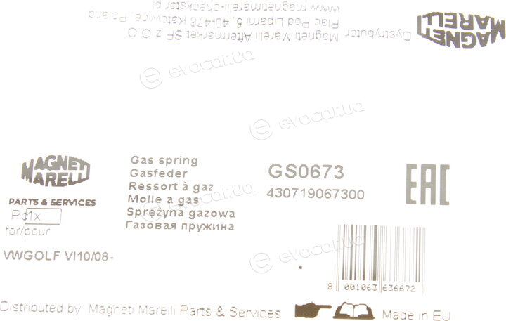 Magneti Marelli 430719067300