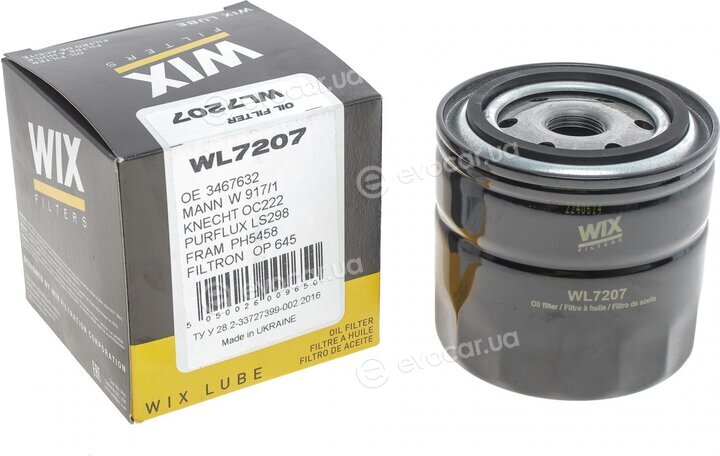 WIX WL7207