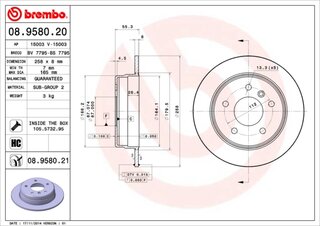 Brembo 08.9580.20