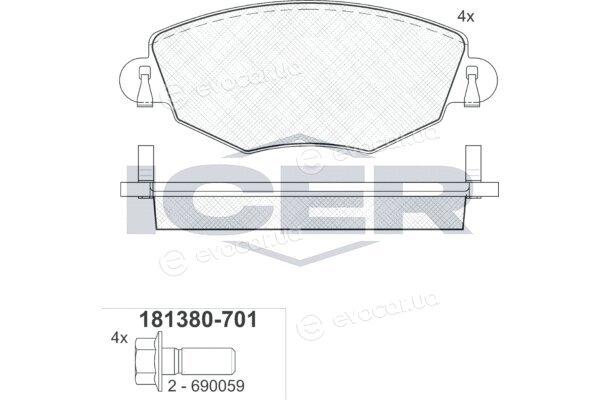 Icer 181380-701