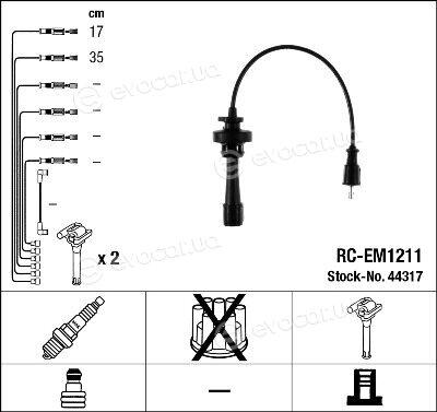 NGK / NTK RC-EM1211