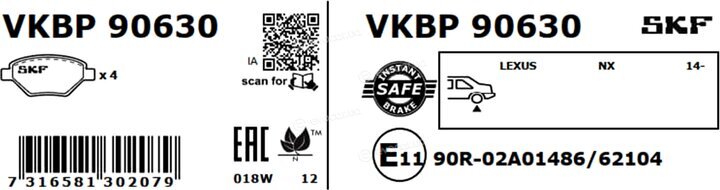 SKF VKBP 90630