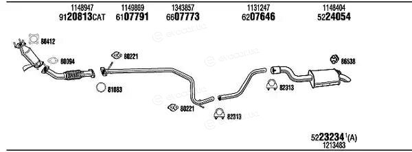 Walker / Fonos FOH16454A